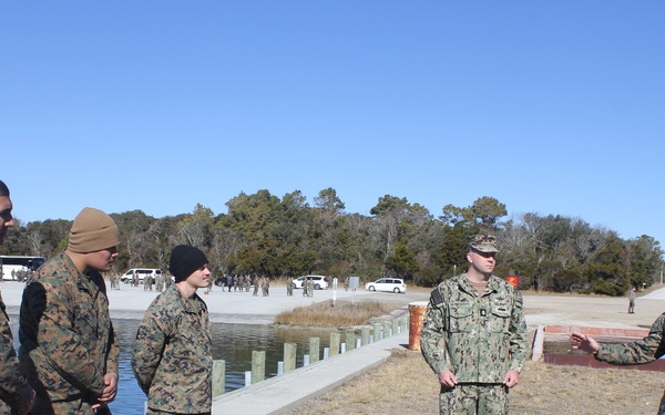 USMC 4th AABN Visits CENSECFOR Learning Site