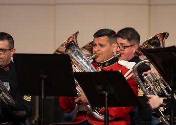 Dr. Brian Bowman conducts Interservice Euphonium Ensemble