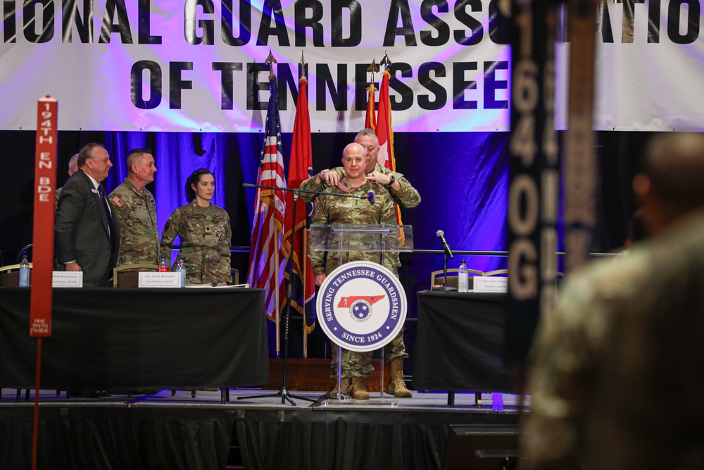 Lt. Gen. Jonathan Stubbs Addresses the National Guard Association of Tennessee