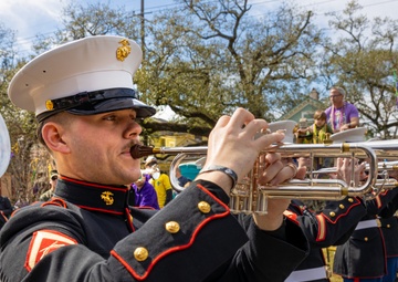 Marines participate in Legion of Mars parade