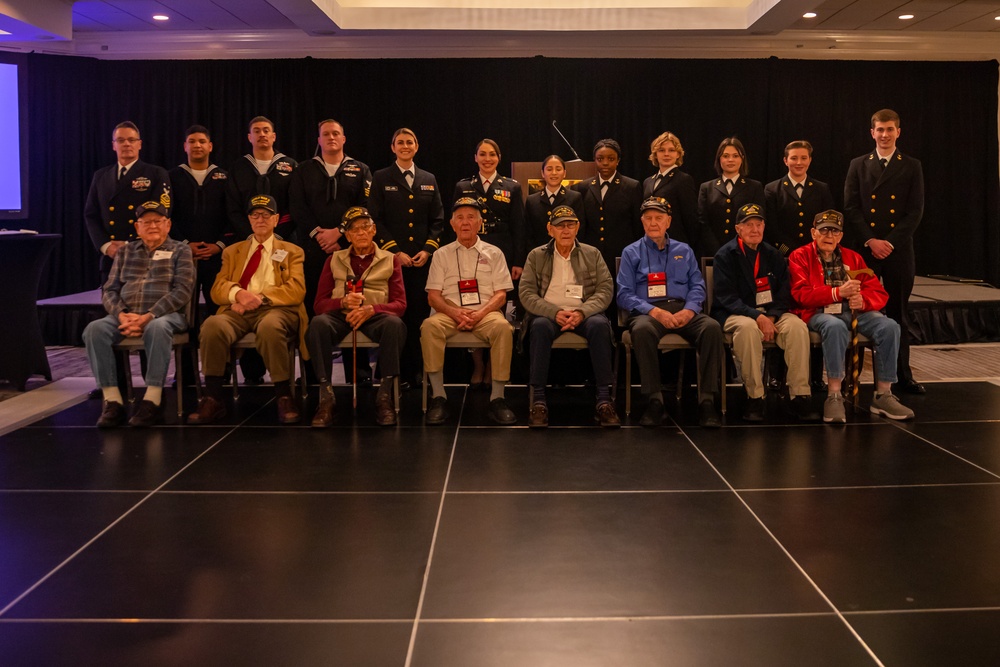 USS Iwo Jima Sailors Mark 80th Anniversary of Seminal Battle of Iwo Jima, Gain Invaluable Insights from ‘Greatest Generation’