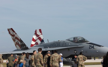 Australian, Japanese, U.S. armed services meet the local Guam community during Cope North 25