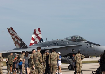 Australian, Japanese, U.S. armed services meet the local Guam community during Cope North 25