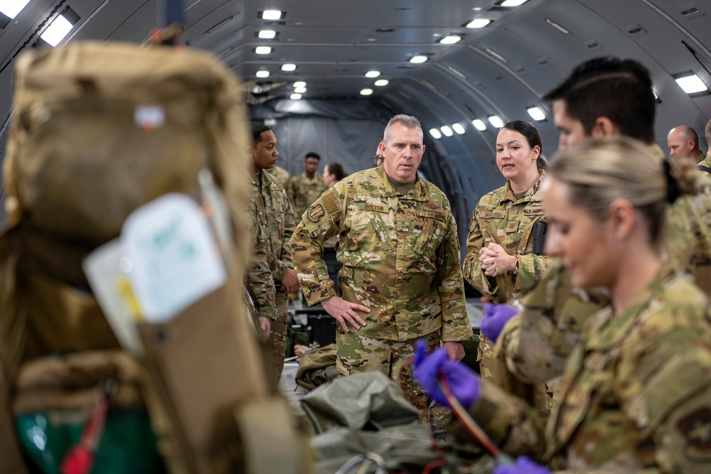 18th Air Force Leadership Visits Travis AFB to Discuss Mission Readiness