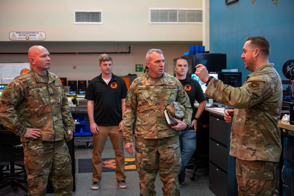 18th Air Force Leadership Visits Travis AFB to Discuss Mission Readiness