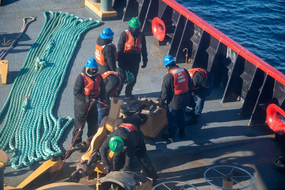 USCGC Polar Star (WAGB 10) visits NSF McMurdo Station during Operation Deep Freeze