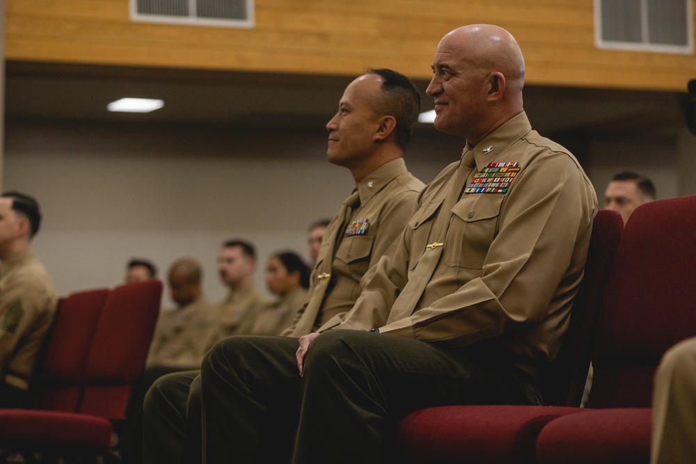 U.S. Marines graduate from Advanced Expeditionary Logistics Course and Logistics Intelligence Planners Course 1-25