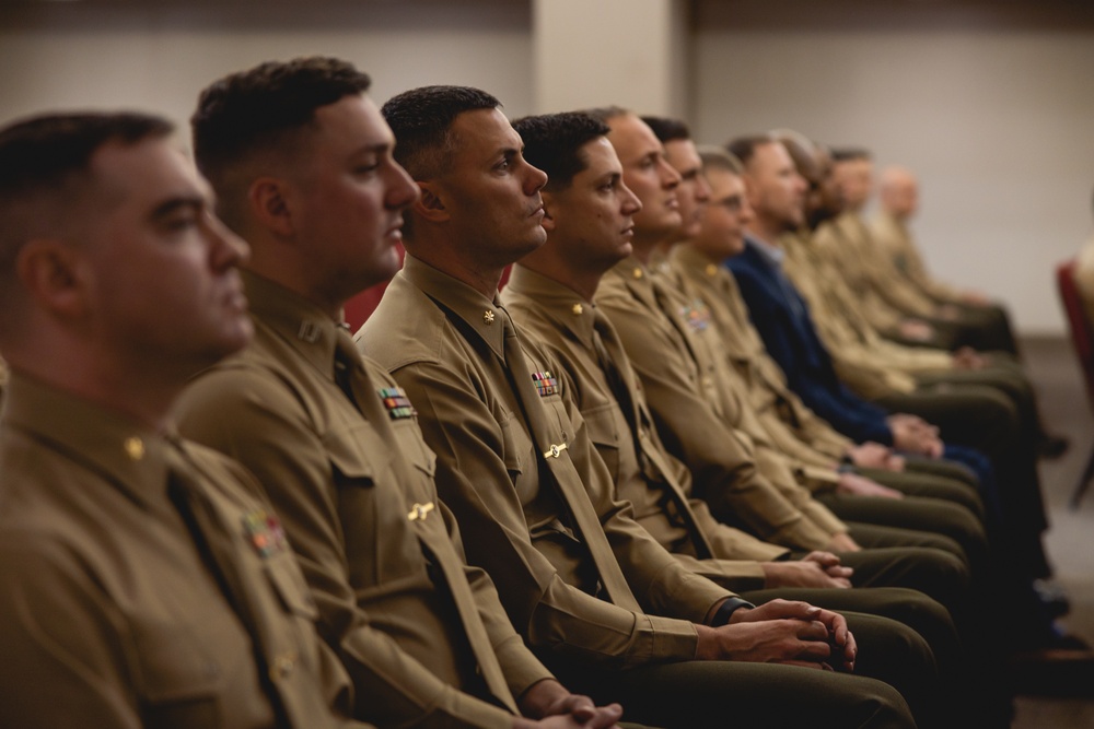 U.S. Marines graduate from Advanced Expeditionary Logistics Course and Logistics Intelligence Planners Course 1-25