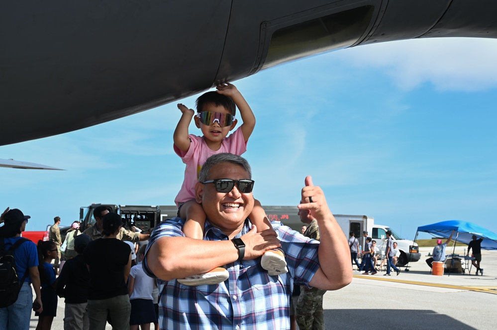 Andersen AFB hosts aircraft showcase following Cope North 25