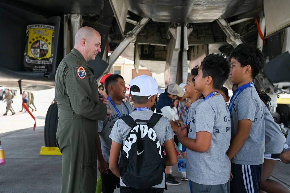 Andersen AFB hosts aircraft showcase following Cope North 25