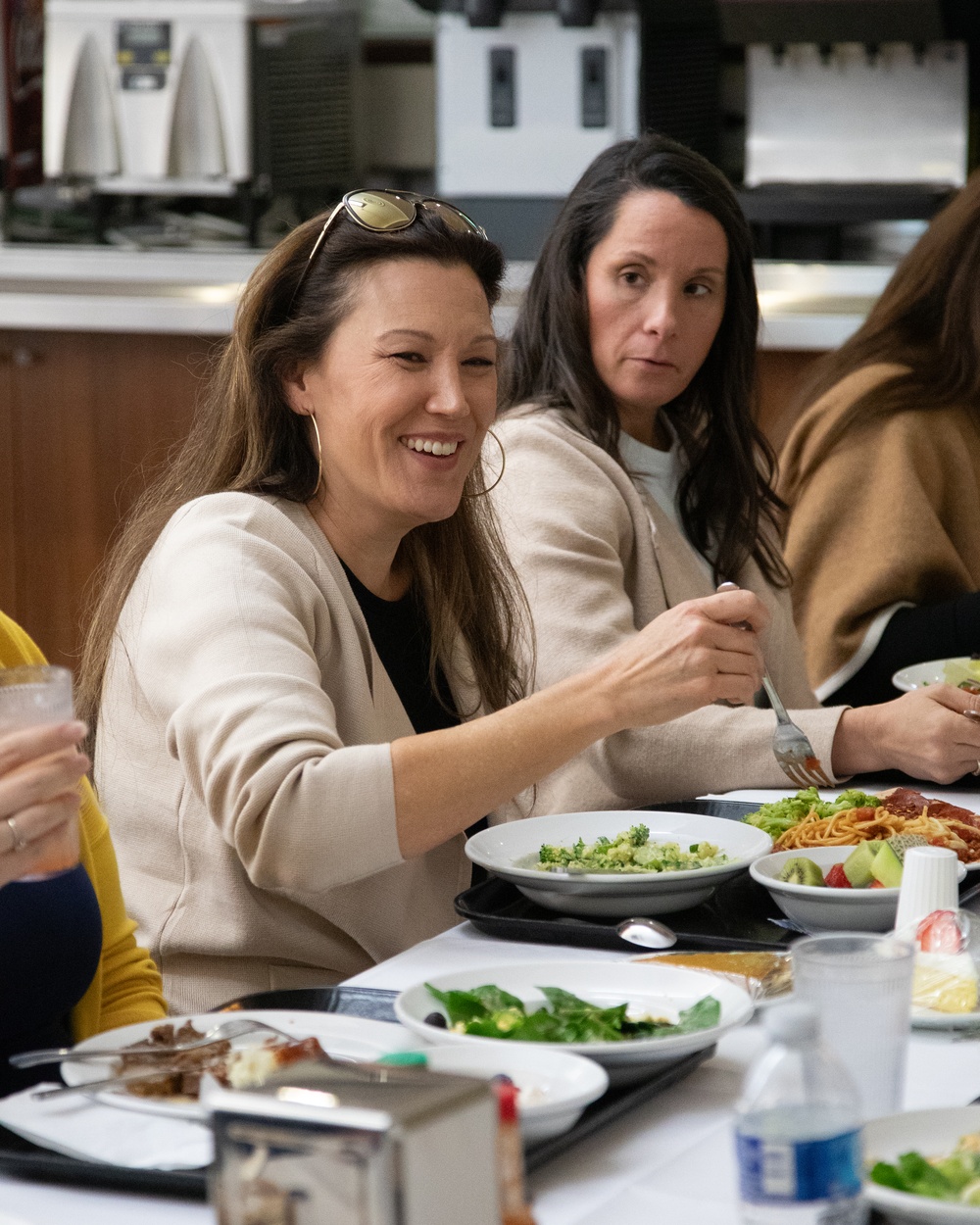 Spouses of Air Boss and FORCM, Naval Air Force U.S. Pacific Fleet tour MCAS Iwakuni