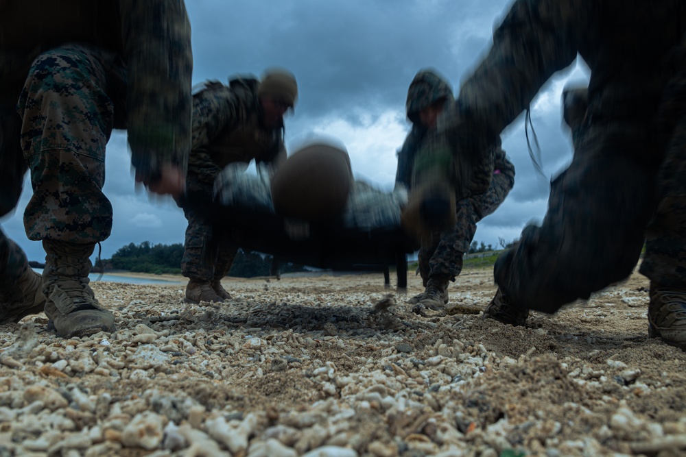 31st MEU| CLB 31 conducts Combat Service Support Area operations