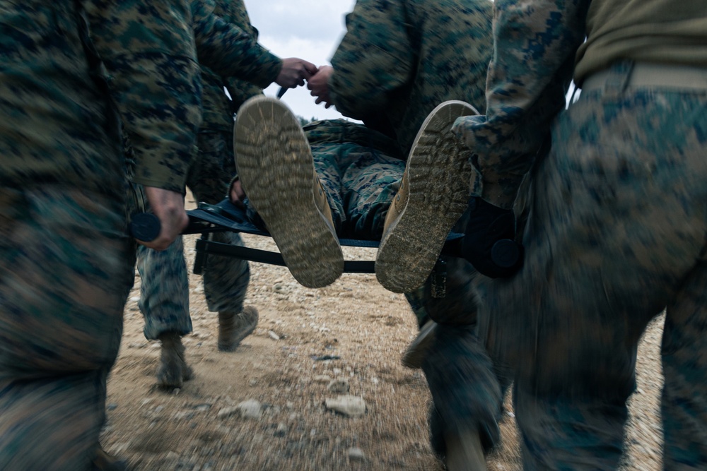 31st MEU| CLB 31 conducts Combat Service Support Area operations