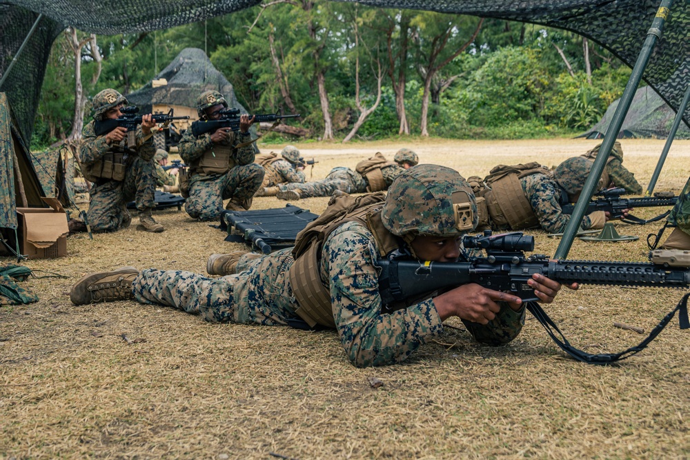 31st MEU| CLB 31 conducts Combat Service Support Area operations