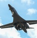 A 34th Expeditionary Bomb Squadron B-1B Lancer conducts a “touch and go” then lands at Andersen AFB during BTF 25-1