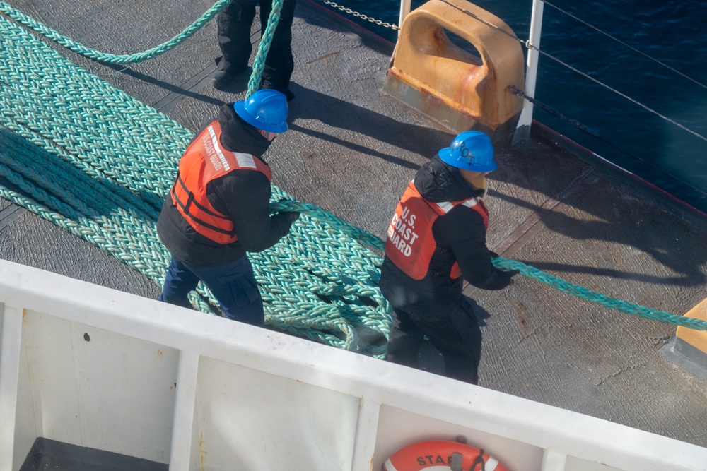 USCGC Polar Star (WAGB 10) visits NSF McMurdo Station during Operation Deep Freeze