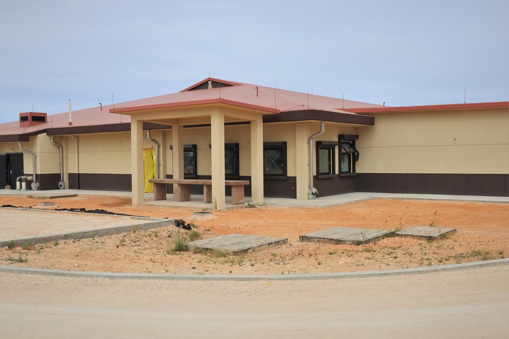 Progress Shown on a Police Station on Marine Corps Base Camp Blaz