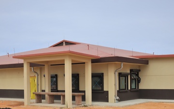 Progress Shown on a Police Station on Marine Corps Base Camp Blaz