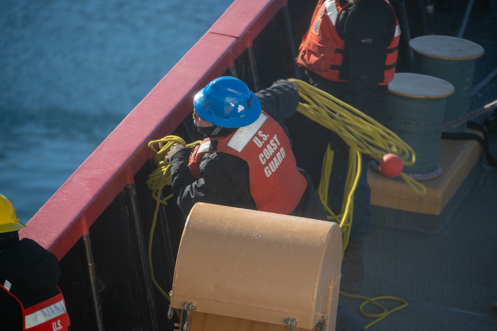 USCGC Polar Star (WAGB 10) visits NSF McMurdo Station during Operation Deep Freeze