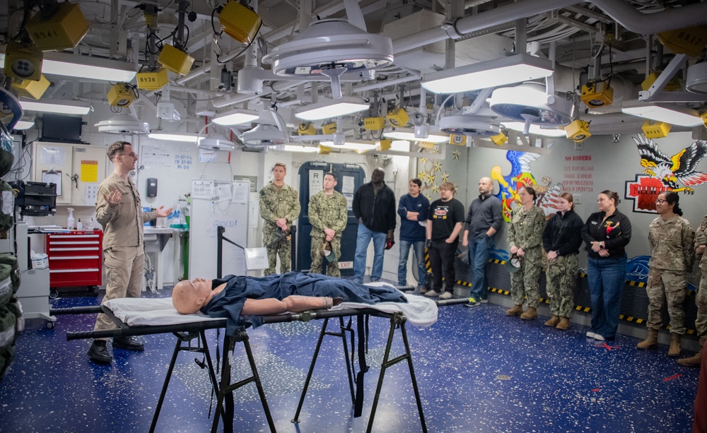 Ship Tour aboard USS America (LHA 6)