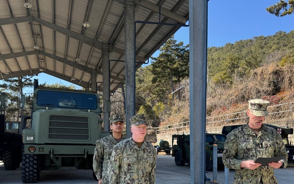 Detachment Chinhae Frocking