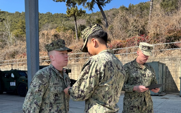 Detachment Chinhae Frocking