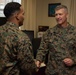 Brig. Gen. Collins Awards 3rd MLG Marines and NCOs of the Quarter and Year