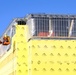 February 2025 barracks construction operations for East Barracks Project at Fort McCoy