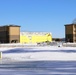 February 2025 barracks construction operations for East Barracks Project at Fort McCoy