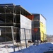 February 2025 barracks construction operations for East Barracks Project at Fort McCoy