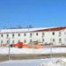 Contractors prepare third World War II-era barracks for relocation at Fort McCoy