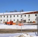 Contractors prepare third World War II-era barracks for relocation at Fort McCoy