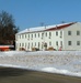 Contractors prepare third World War II-era barracks for relocation at Fort McCoy