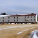 Relocation of World War II-era barracks at Fort McCoy