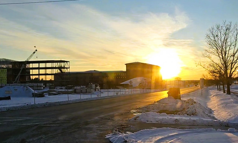 Fort McCoy’s East Barracks Project more than 25 percent complete; framing, sheeting continues as March 2025 begins