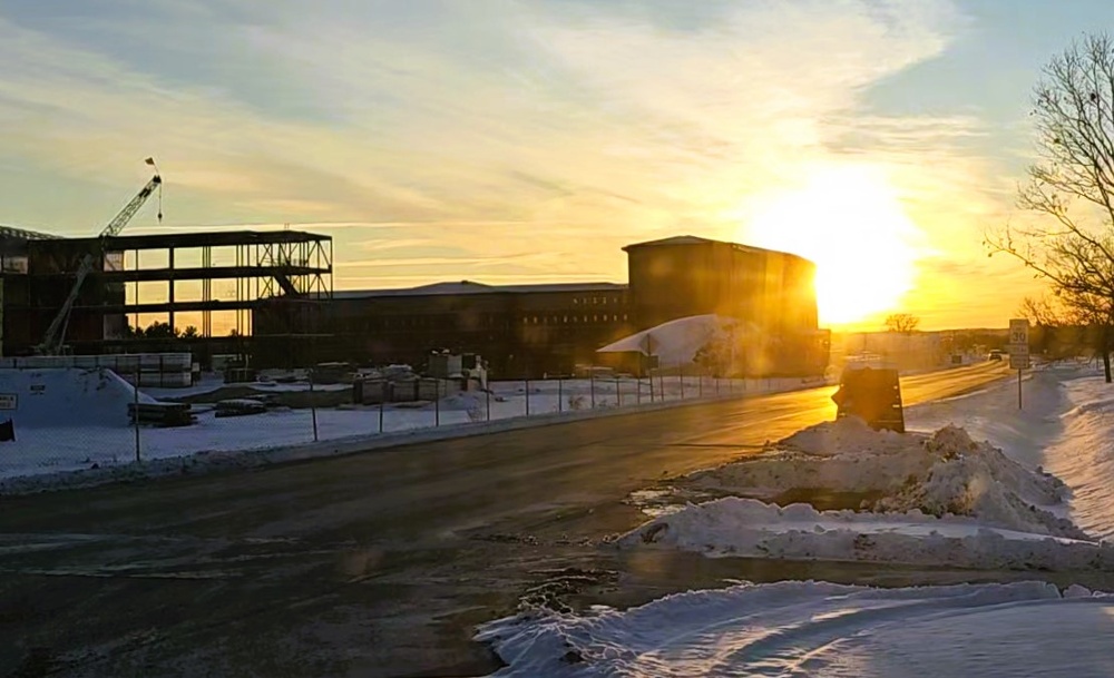 Fort McCoy’s East Barracks Project more than 25 percent complete; framing, sheeting continues as March 2025 begins