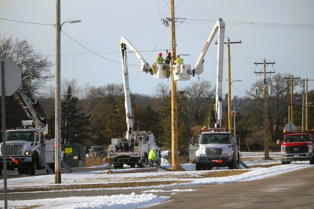 Work continues to finish upgrading Fort McCoy’s power grid to Wye Electrical System