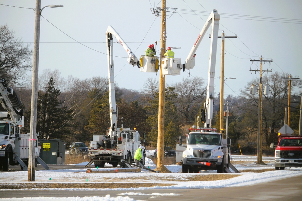 Work continues to finish upgrading Fort McCoy’s power grid to Wye Electrical System