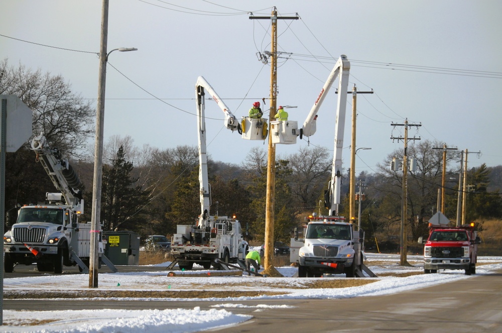 Work continues to finish upgrading Fort McCoy’s power grid to Wye Electrical System