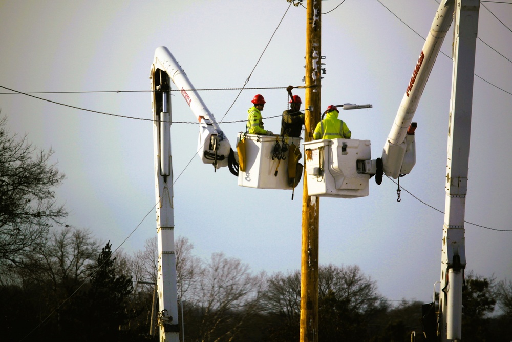 Work continues to finish upgrading Fort McCoy’s power grid to Wye Electrical System