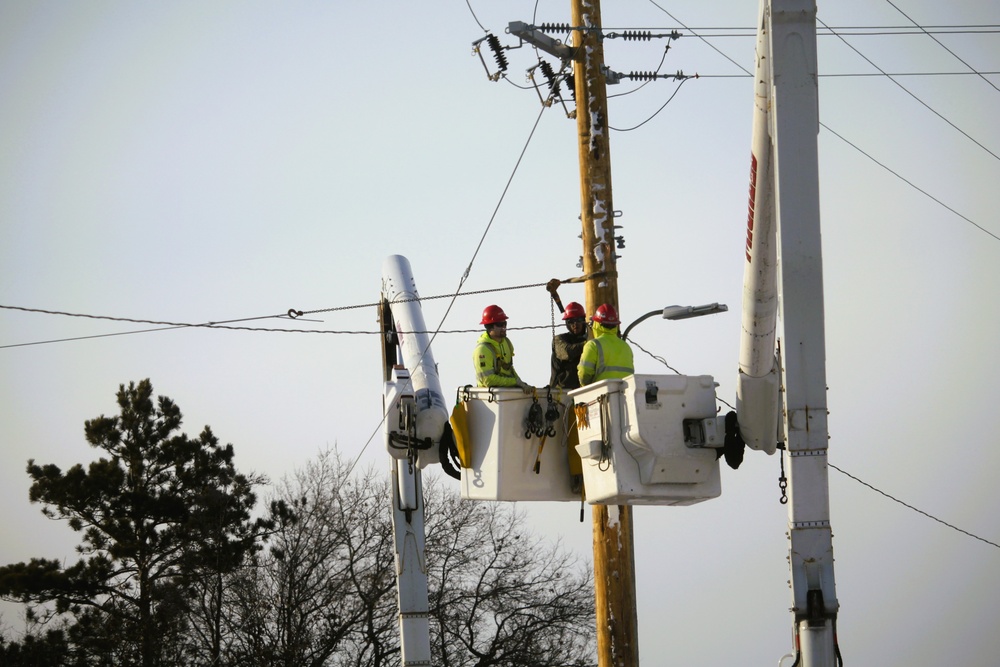 Work continues to finish upgrading Fort McCoy’s power grid to Wye Electrical System