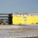 February 2025 barracks construction operations for East Barracks Project at Fort McCoy