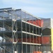 February 2025 barracks construction operations for East Barracks Project at Fort McCoy