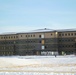 February 2025 barracks construction operations for South Barracks Project at Fort McCoy