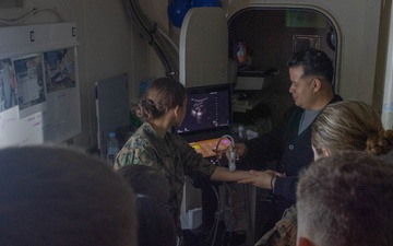 USS America (LHA 6) Hosts Kabusaki High School MCJROTC Cadets