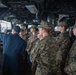 USS America (LHA 6) Hosts Kabusaki High School MCJROTC Cadets