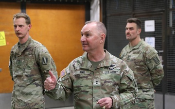 Senator, Adjutant General of VA visit VaARNG troops in Finland for Arctic Forge 25