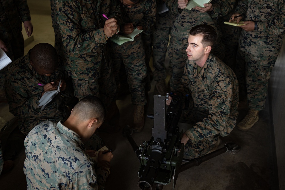 ARTP 24.4| Marines with 3/12 Participate in a Crew-Served Weapons Class