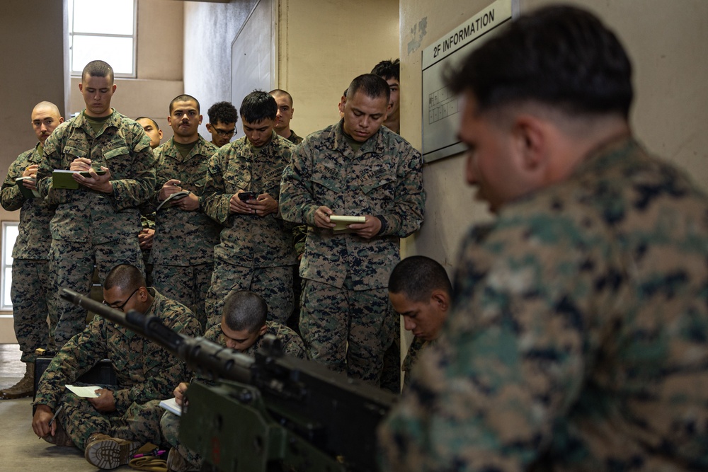 ARTP 24.4| Marines with 3/12 Participate in a Crew-Served Weapons Class