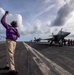 Carl Vinson Carrier Strike Group conducts flight operations with FS Charles de Gaulle